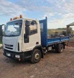 Lot 74 - 2014 (64 Plate) Iveco 75E Eurocargo Dropside Tipper Euro 5