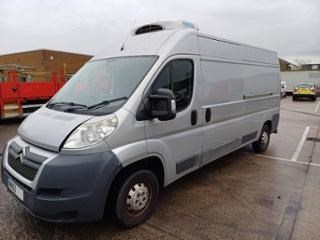 Lot 46 - 2013 (63 Plate) Citroen Relay 35 L3H2 HDi Fridge Bodied Panel Van Euro 5b