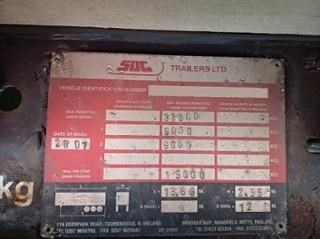 Lot 79 - 2007 SDC Trailer Box Trailer With Barn Doors