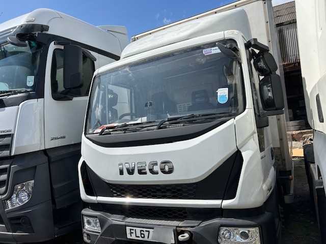 Lot 94 - 2017 (67 Plate) Iveco 75.160E Box Euro 6 NON RUNNER