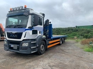 Lot 57 - 2015 MAN TGS 26.320 6x2-4 BL Rigid Flatbed Euro 6