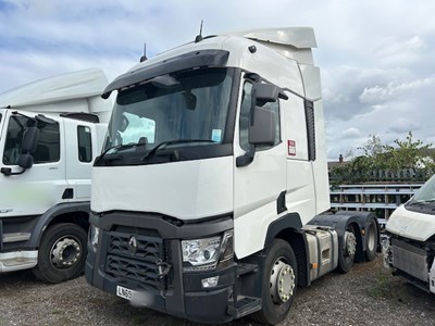 Lot 61 - 2019 (69 Plate) Renault T480 DTI13 6x2 Tractor Unit NON RUNNER Euro 6