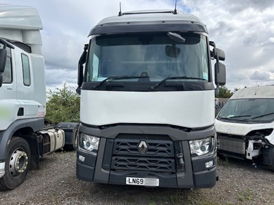 Lot 61 - 2019 (69 Plate) Renault T480 DTI13 6x2 Tractor Unit NON RUNNER Euro 6
