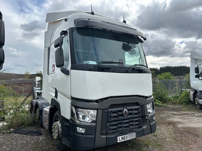 Lot 61 - 2019 (69 Plate) Renault T480 DTI13 6x2 Tractor Unit NON RUNNER Euro 6
