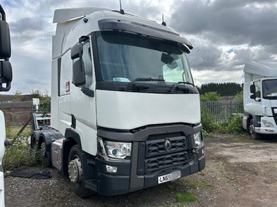 Lot 61 - 2019 (69 Plate) Renault T480 DTI13 6x2 Tractor Unit NON RUNNER Euro 6