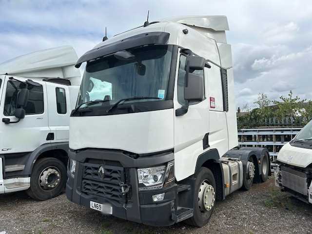 Lot 61 - 2019 (69 Plate) Renault T480 DTI13 6x2 Tractor Unit NON RUNNER Euro 6