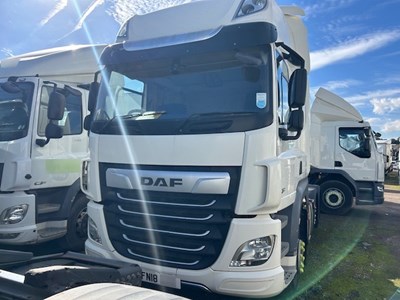Lot 52 - 2018 DAF CF 480 6x2 Tractor Unit Euro 6 NON RUNNER