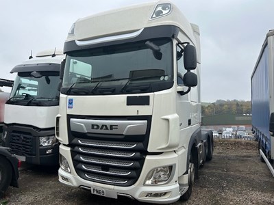 Lot 48 - 2019 (69 plate) DAF XF 480 FTG 6x2 Tractor Unit Euro 6