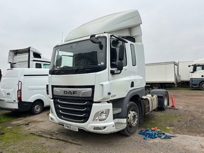 Lot 54 - 2019 (69 Plate) DAF CF 450 FT 4x2 Tractor Unit Euro 6 NON RUNNER