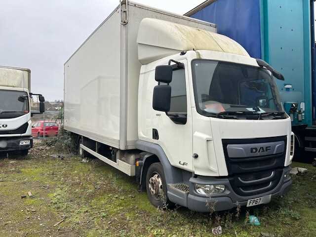 Lot 77 - 2018 (67) DAF LF 180 Rigid Box Euro 6 NON RUNNER