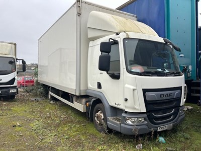 Lot 77 - 2018 (67) DAF LF 180 Rigid Box Euro 6 NON RUNNER