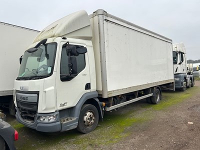 Lot 70 - 2017 (67 Plate) DAF LF 150 FA Rigid Box Euro 6 NON RUNNER