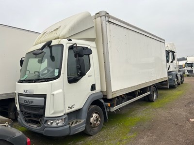 Lot 70 - 2017 (67 Plate) DAF LF 150 FA Rigid Box Euro 6 NON RUNNER