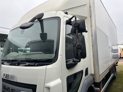 Lot 55 - 2019 (69 Plate) DAF LF 180 Rigid Box Euro 6 NON RUNNER
