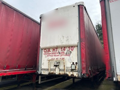 Lot 36 - 2010 SDC Curtainside Trailer