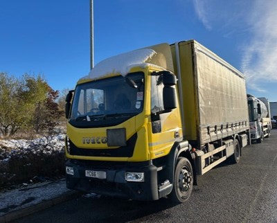 Lot 87 - 2016 (66 Plate) Iveco Eurocargo 150E21S S-A Rigid Curtainside Euro 6