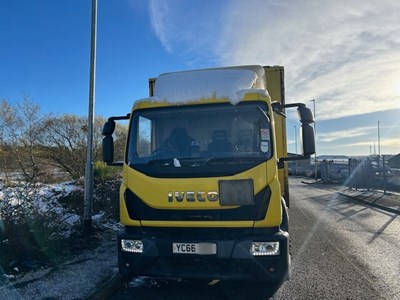 Lot 87 - 2016 (66 Plate) Iveco Eurocargo 150E21S S-A Rigid Curtainside Euro 6