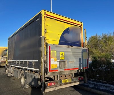 Lot 87 - 2016 (66 Plate) Iveco Eurocargo 150E21S S-A Rigid Curtainside Euro 6