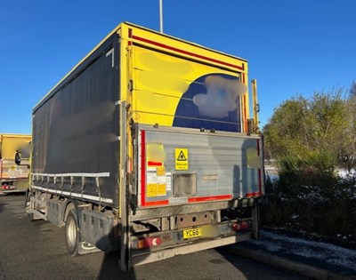 Lot 87 - 2016 (66 Plate) Iveco Eurocargo 150E21S S-A Rigid Curtainside Euro 6
