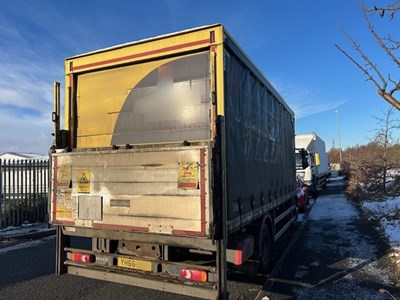 Lot 59 - 2016 (66 plate) Iveco Eurocargo 150-210 Rigid Curtainside Euro 6