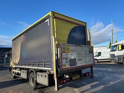 Lot 86 - 2016 (66 plate) Iveco Eurocargo 150-210 Rigid Curtainside Euro 6