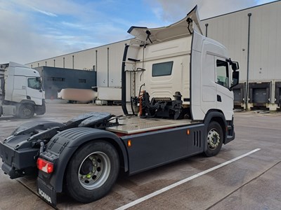Lot 30 - 2021 Scania G410 4x2 Artic Gas Powered Tractor Unit Euro 6