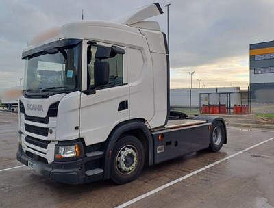 Lot 30 - 2021 Scania G410 4x2 Artic Gas Powered Tractor Unit Euro 6