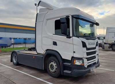 Lot 30 - 2021 Scania G410 4x2 Artic Gas Powered Tractor Unit Euro 6