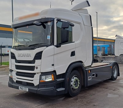 Lot 23 - 2021 Scania G410 18000KG 4x2 Artic Gas Powered Tractor Unit Euro 6