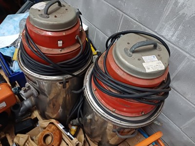 Lot 60 - 2 x Pullman Ermator W70P - Industrial Vacuum Cleaners