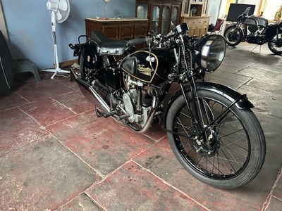 Lot 38 - 1934 Vellocette KTP Model 350cc OHC Motorcycle