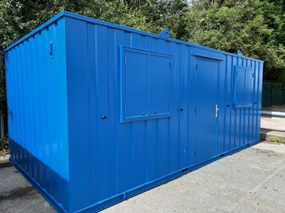Lot 75 - Steel Anti-Vandal Portable Cabin 20 x 10ft