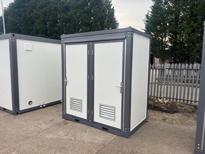 Lot 61 - Double Modular Portable Toilet Unit