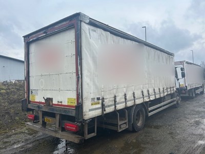 Lot 15 - 2016 DAF LF 220 Rigid Curtainside Euro 6 - NOT ROAD WORTHY