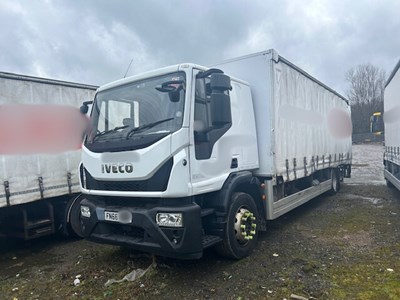 Lot 7 - 2016 (66 Plate) Iveco Eurocargo 180E25P S-A Rigid Curtainside Euro 6