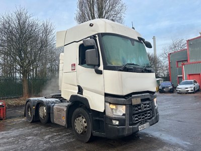 Lot 3 - 2018 (68 Plate) Renault Trucks T480 Comfort Tractor Unit 6x2 Euro 6