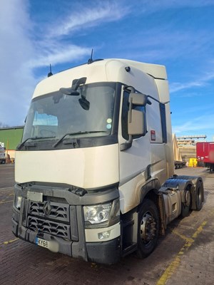 Lot 1 - 2018 (68 Plate) Renault Trucks T480 6z2 Tractor Unit Euro 6