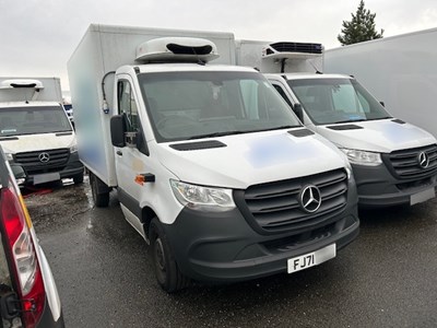 Lot 19 - 2021 (71 Plate) Mercedes Sprinter 315 Progressive CDI Fridge Unit Euro 6