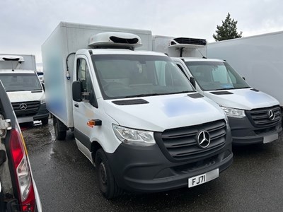 Lot 19 - 2021 (71 Plate) Mercedes Sprinter 315 Progressive CDI Fridge Unit Euro 6