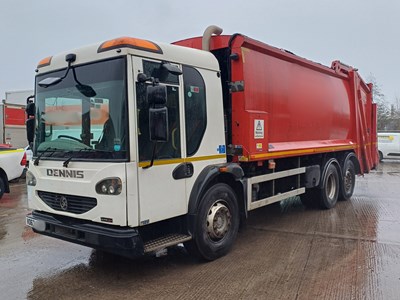 Lot 30 - 2013 (63 Plate) Dennis Elite 2 Refuse Vehicle Euro 6