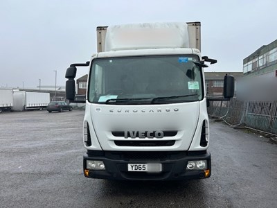 Lot 72 - 2015 (65 Plate) Iveco Eurocargo 75E16S S-A rigid box Euro 5