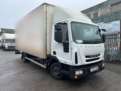 Lot 72 - 2015 (65 Plate) Iveco Eurocargo 75E16S S-A rigid box Euro 5