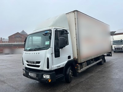 Lot 72 - 2015 (65 Plate) Iveco Eurocargo 75E16S S-A rigid box Euro 5