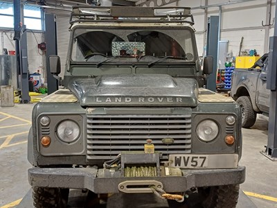 Lot 27 - 2007 (57 Plate) Land Rover Defender 110 Hard Top 4x4 Euro 4