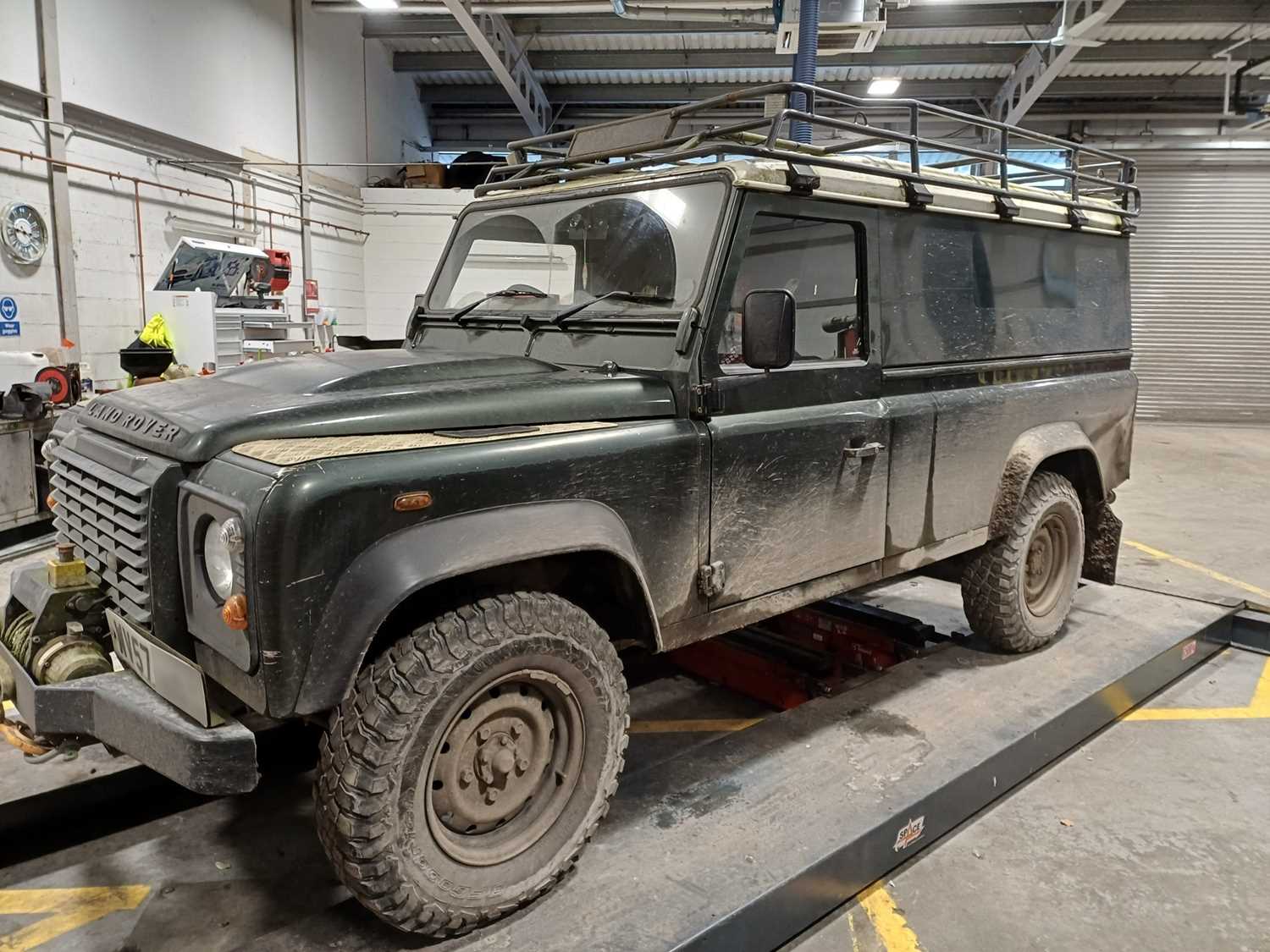 Lot 27 - 2007 (57 Plate) Land Rover Defender 110 Hard Top 4x4 Euro 4