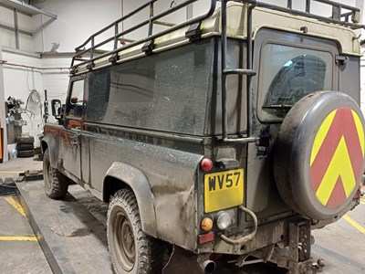 Lot 27 - 2007 (57 Plate) Land Rover Defender 110 Hard Top 4x4 Euro 4