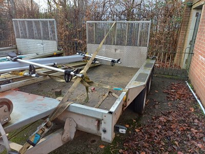 Lot 61 - Ifor Williams Tandem Axle Trailer