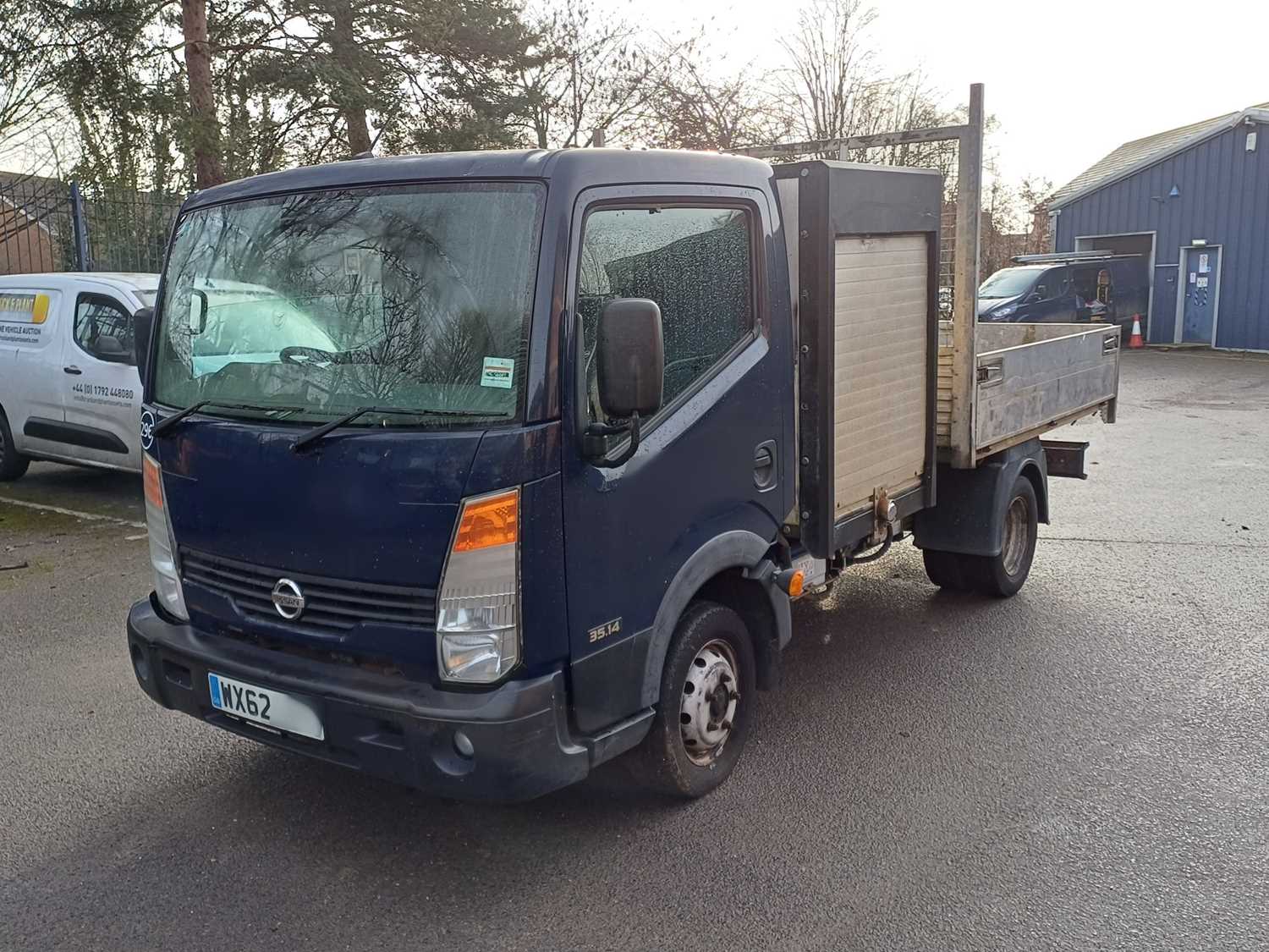 Lot 32 - 2013 (62 Plate) Nissan Cabstar 35.14 S/C MWB 4x2 Rigid Caged Tipper Euro 5