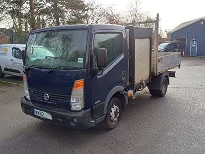 Lot 32 - 2013 (62 Plate) Nissan Cabstar 35.14 S/C MWB 4x2 Rigid Caged Tipper Euro 5