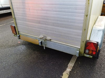 Lot 49 - 2007 Tandem Axle Box Blue Line Trailer